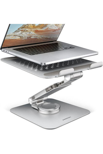 Axagon ACC Stand Stand για Laptop έως 17 ίντσες Ασημί
