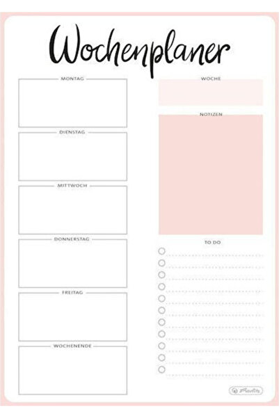 Herlitz Weekly Diary A5 2026