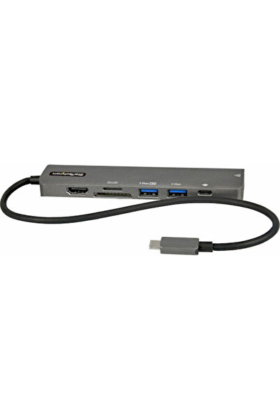 startech Σταθμός σύνδεσης USB-C με HDMI 4K PD Ethernet Γκρι (DKT30CHSDPD1)