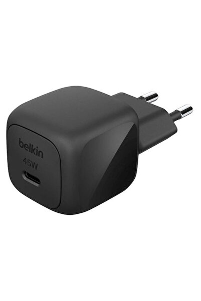 Belkin Ασύρματος φορτιστής με θύρα USB-C, 45W Power Delivery, Μαύρο
