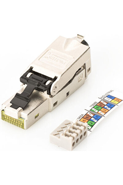 Digitus Βύσμα RJ-45 αρσενικό Ασημί (DN-93631)