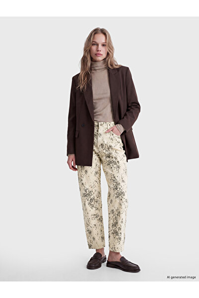LC Waikiki I Barrel Fit Embroidered Women's Jean Pants from Freezen Store