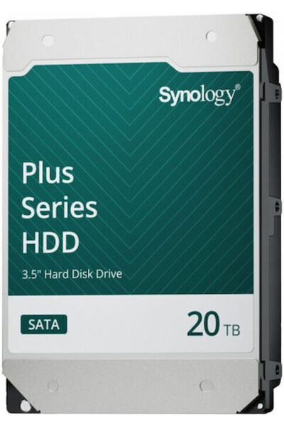 SYNOLOGY Σκληρός Δίσκος HDD 20TB 3.5 " SATA III 7200rpm για NAS HAT3320-20T
