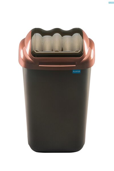 PLAFOR Cos Plastic Cu Capac Batant, Pentru Reciclare Selectiva, Capacitate 30...