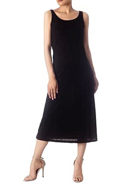 GENERAL iB-iP Women's Modal Cozy Crew Neck Sleeveless Long Full Slip