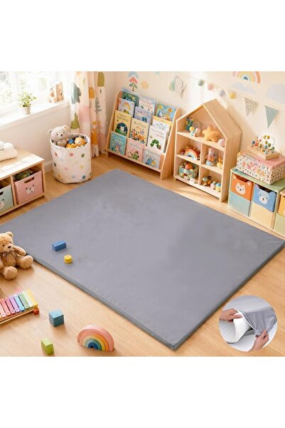 GENERAL Waterproof Play Mat, Duel-Sided Soft PlayMat for Kids, Washable Playp...