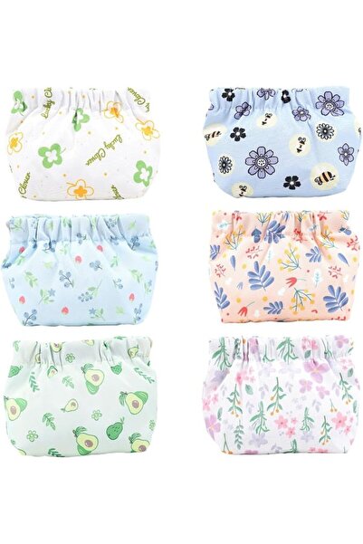 Hannea MAYCREATE® 6pcs PU Cosmetic Bag, Cute Print Travel Organizer for Cosme...