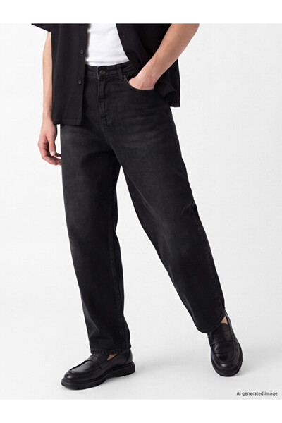 LC Waikiki Sparkling Choices from Shining Store Super Loose Cutmen's Jean Pants