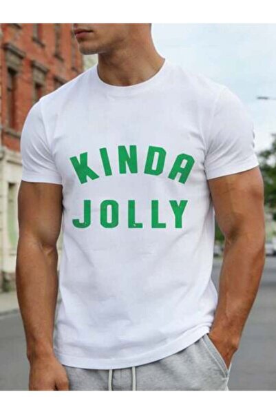 k222 تي شيرت نسائي بطباعة جرافيك من Kinda Jolly، قطن 180 جرام، تي شيرت مطبوع،...