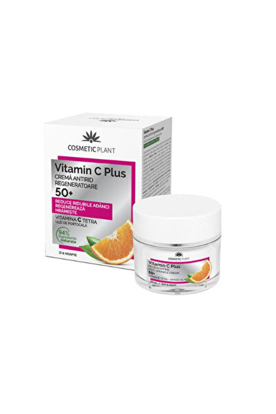 Cosmetic Plant Αναγεννητική Αντιρυτιδική Κρέμα 50+ Βιταμίνη C Συν Φυτικά Εκχυ...