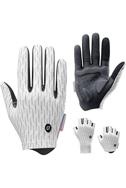 ROCKBROS Cycling Gloves for Men Women, Breathable Touchscreen Bike Gloves wit...