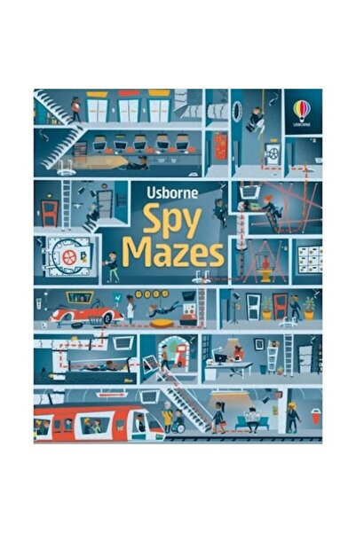 Usborne Παιδικό Βιβλίο - Λαβύρινθοι Κατασκοπείας