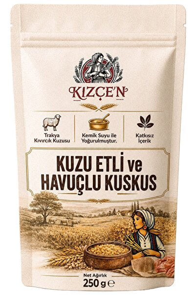 Kızçen Kuzu Etli ve Havuçlu Kuskus (250 gram)