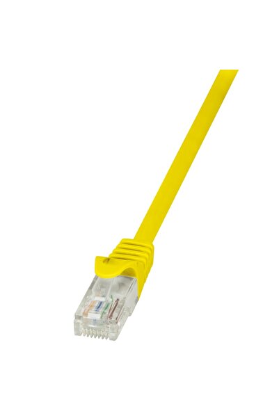 LogiLink PATCH CORD UTP Cat6, cupru-aluminiu, 3 m, galben, AWG24, "CP2067U" (...