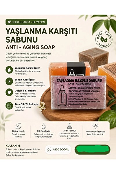 YAŞLANMA KARŞITI KOJİK SABUN