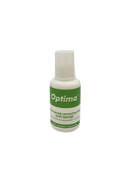 Optima Fluid Corector Optima, 20Ml, Cu Pensula, Pe Baza De Apa (Garantie 3 An...