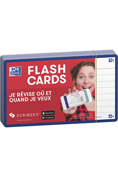 Oxford Flash Cards 2.0, 80 Flash Cards/Set, A7(75 X 125Mm), Scribzee-Dict-Mar...
