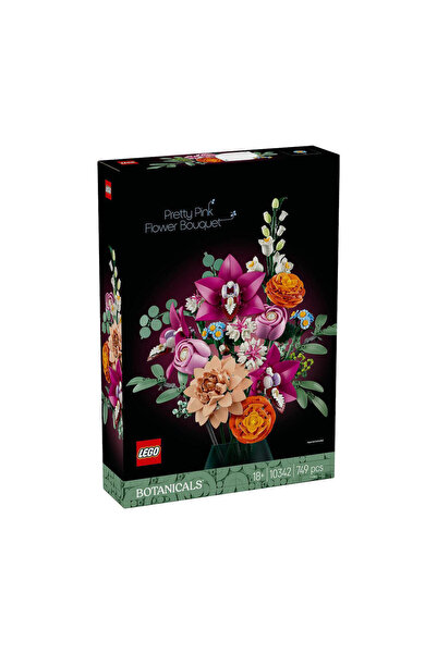 LEGO Botanical Collection Pretty Pink Flower Bouquet για 18+ Ετών 749τμχ