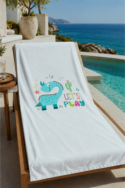 Evmila Bela letnja tematska slatka životinjska figura 70x150 peškir za plažu ...