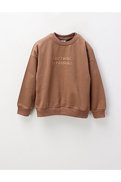 MiniKids Bluza ANYTHING IS POSSIBL, maro
