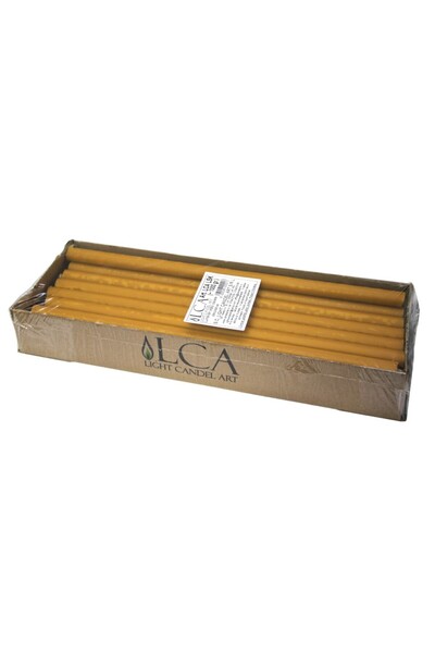LCA Set 3 x Lumanari Decorative Maro, Capete Stalpi, 1000 g