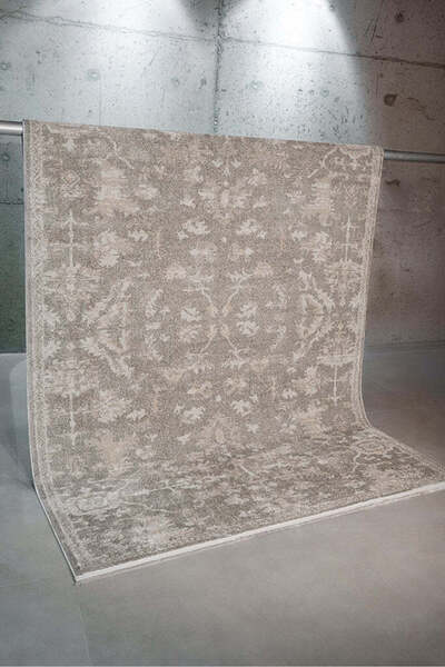 APEX HALI Salon Oturma Odası Halısı Vintage Eskitme Yumuşak Dokulu Kaymaz Saç...