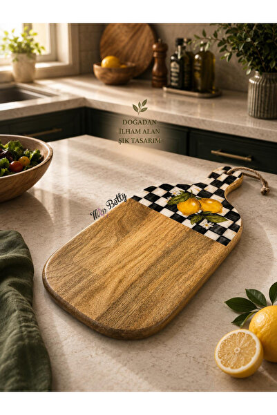 Miss Betty Linda Wooden Cutting and Serving Board