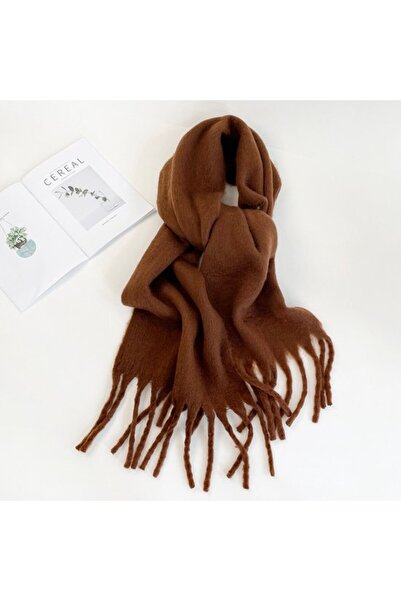 STARSTAR Women's thick warm scarf watermelon red extra large soft.