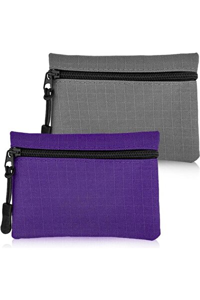STARSTAR Coin purses 2pc 12x9x1cm zippered compact unisex everyday.