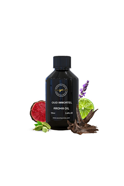 Scentscircle Oud Immortel Diffuser Aroma Oil 100ml – Limoncello Incense Oud P...