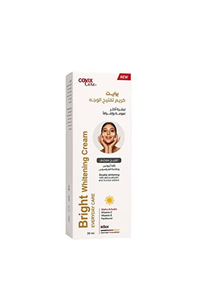 COVIX CARE Bright Whitening Cream 30ml | Alpha Arbutin, Vitamin C, Vitamin E ...
