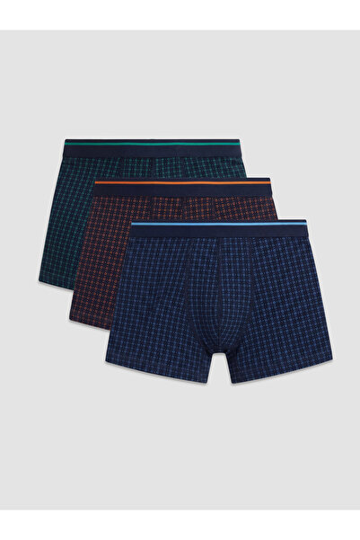 LC Waikiki Boxeri bărbați din bumbac elastic, pachet de 3