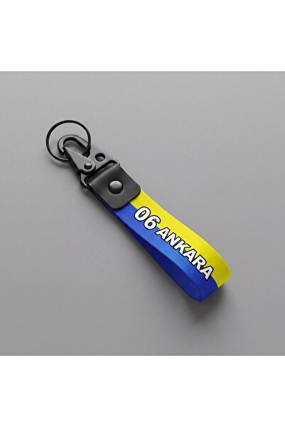 Duftpalm 06 Ankara Designed Fabric Car Motorcycle Keychain