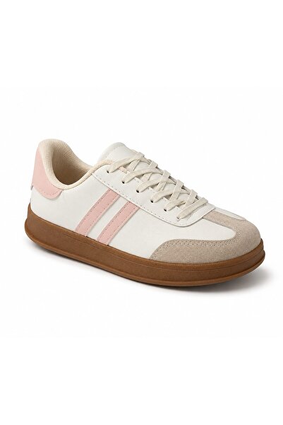ZERDALİFE Women's Casual Sneaker Retro Lace-Up Comfortable Sole Sports Shoes