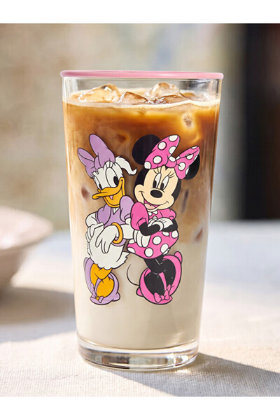 LC Waikiki Timeless Clothing & Timeless Choices Cute Mouse Printed Glass Cup ...