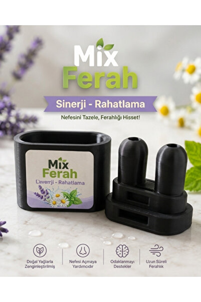 Aromalı Burun Açıcı İnhaler - Sinerji Rahatlama