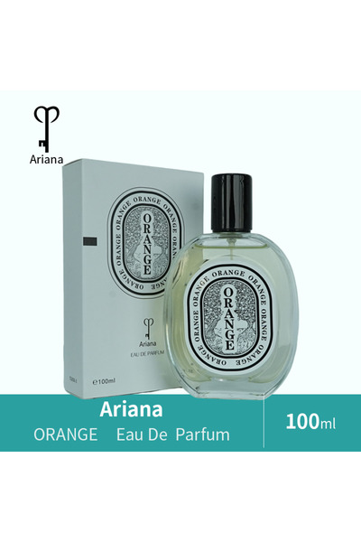 ARIANA 100ml Eau De Parfum Perfume Spray, Orange Style Fragrance With Decorat...