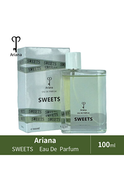 ARIANA 100ml Eau De Parfum Perfume Spray, Sweets Style Fragrance With Decorat...
