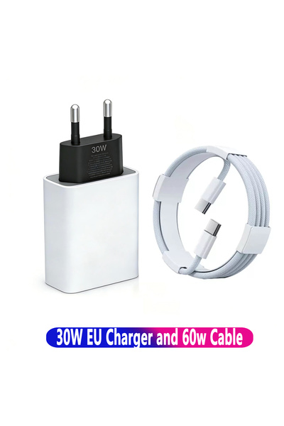 choice2 EU 2m Cable - Kit For Google Original 30W Charger For Google Pixel 10...