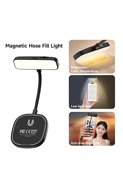 Choice M35 Magnetic Light Magnetic Selfie Light Gooseneck LED Phone Fill Ligh...
