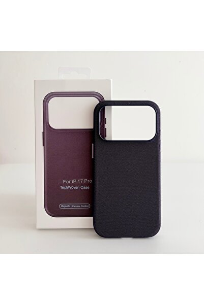 Choice iPhone17 Pro Max Purple With Box Luxury Tech Woven for Magsafe Magneti...