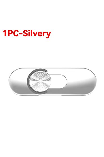 Choice 1PC-Clear Silvery 2-1PCS Metal Camera Privacy Protection Cover for iPa...