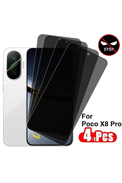 Choice38 4PCS For Poco X8 Pro Max 1-4PCS Premium Quality Privacy Screen Prote...