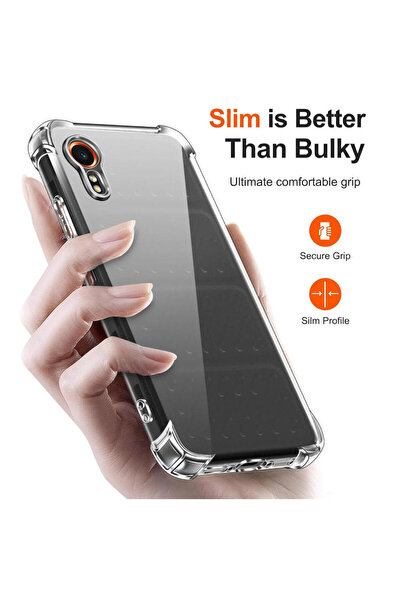Choice Galaxy XCover 5 Clear XCover5 G525 Clear Anti-Drop TPU Case for X Cove...