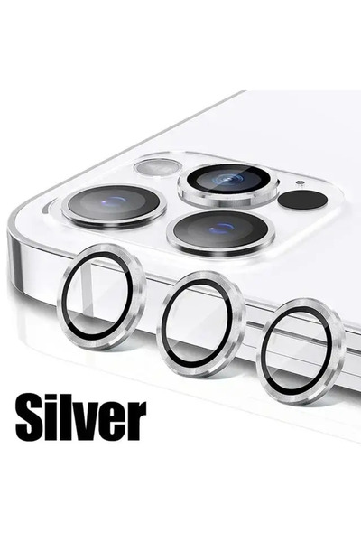 Choice32 16 Pro or 16 Promax Silvery Camera Lens Protector For IPhone 16 15 1...