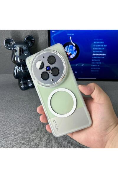 Choice66 vivo X300 Pro Magnetic Transparent Simple Luxury Transparent Soft TP...