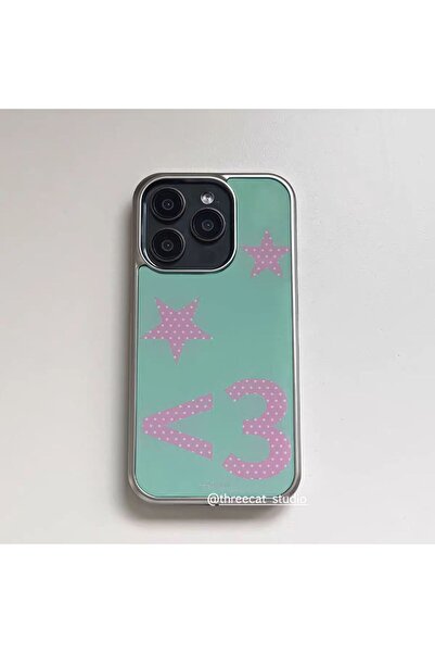 Choice62 iPhone 16 C Korean Ins Sweet Cool Wave Dot Symbol Star Y2K Phone Cas...