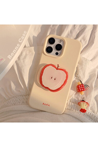 Choice58 iPhone17 With Holder Lanyard Korean Red Graffiti With Holder Lanyard...