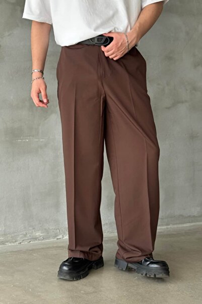 serline Premium Basic Baggy Kumaş Pantolon