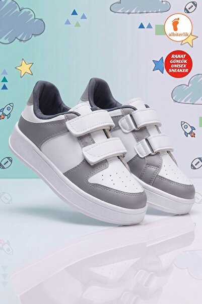 AlbiShoes Unisex Children's Sports Shoes Double Velcro Comfortable Sole Daily...